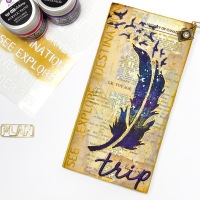 Feather Journal Cover